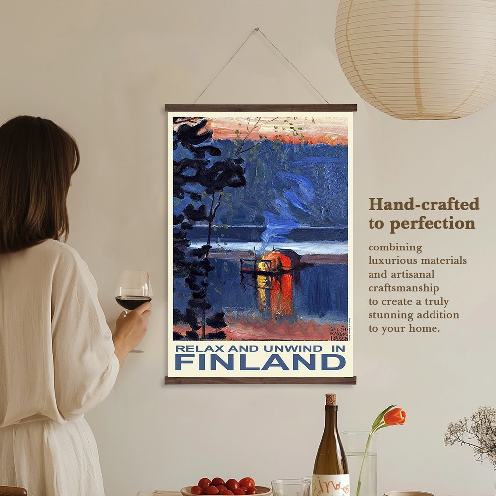 Scenic Finland Wall Hanging - Relax And Unwind In Finland - Picture 1 of 4